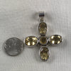 Citrine 5 stone pendant